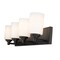 Z-Lite Soledad 4 Light Vanity, Matte Black & White 485-4V-MB - alternate 3